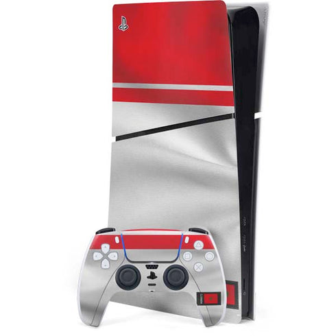Morocco Soccer Flag PS5 Slim Digital Edition Console Skin